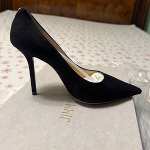 Jimmy Choo Elegant Black Suede Heels
